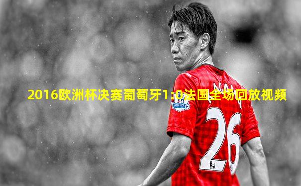 2016欧洲杯决赛葡萄牙1:0法国全场回放视频
