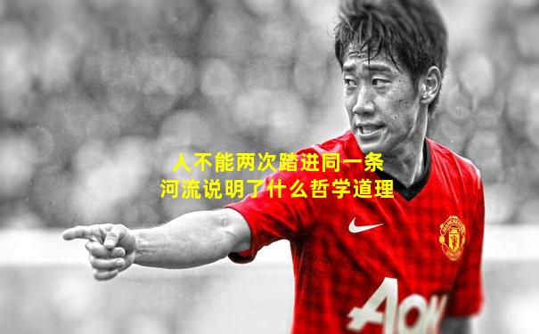 人不能两次踏进同一条河流说明了什么哲学道理