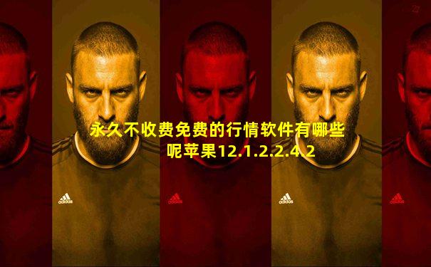 永久不收费免费的行情软件有哪些呢苹果12.1.2.2.4.2