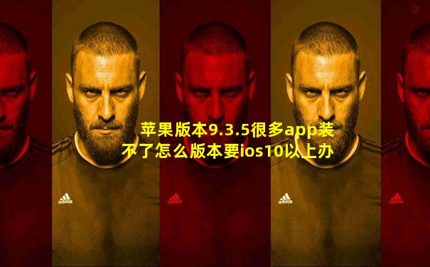 苹果版本9.3.5很多app装不了怎么版本要ios10以上办
