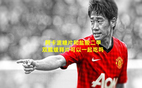 阿卡波糖片和盐酸二甲双胍缓释片可以一起吃吗
